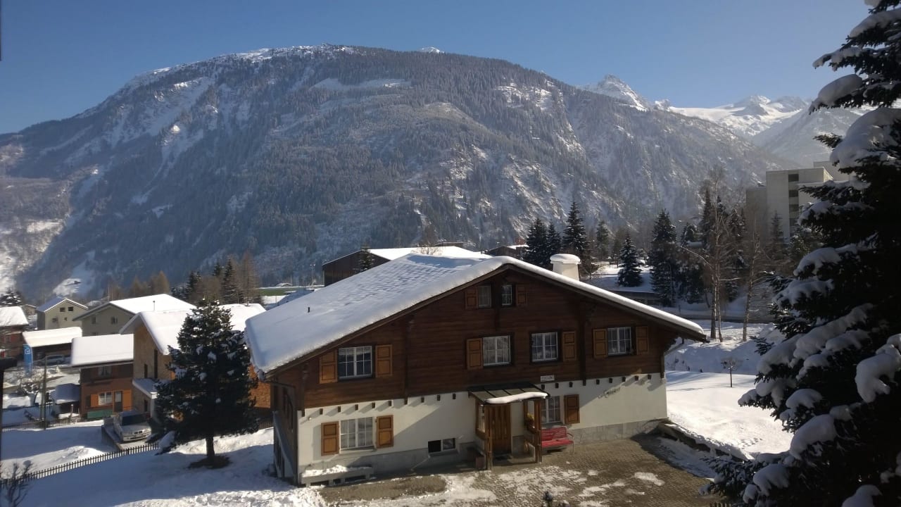 Auch dies ein Ausblick vom Balkon aus Catrine Experience - Catrina Hotel