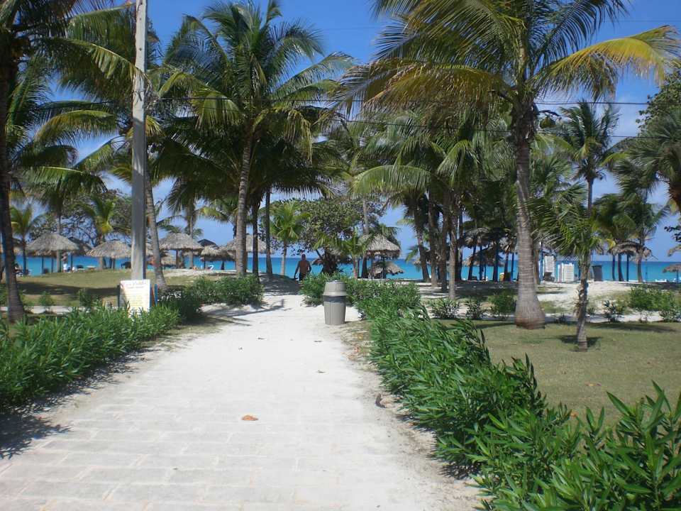 Weg zum Strand Hotel Roc Barlovento