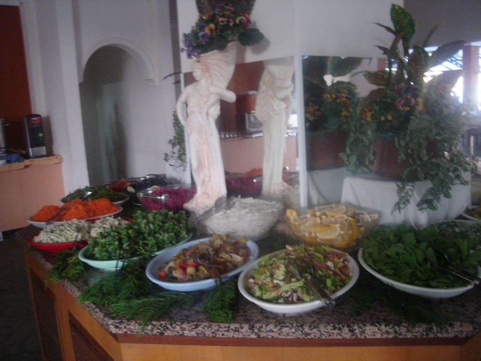 Salatbuffet Club Turtas Beach Hotel
