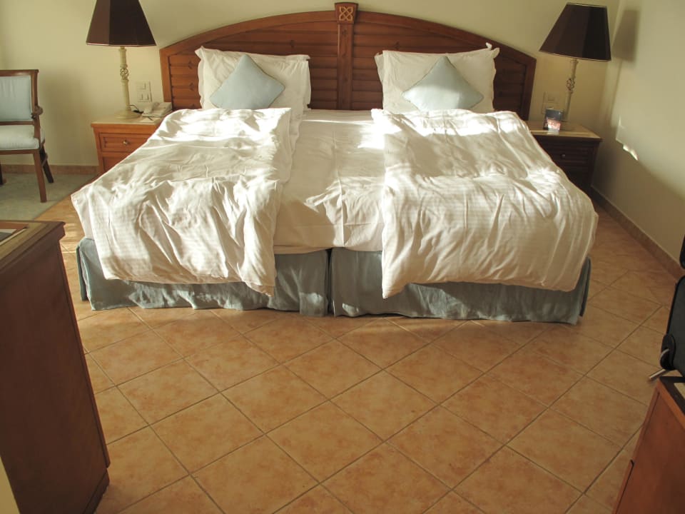 So fanden wir unser Bett vor! Hotel Kempinski Soma Bay