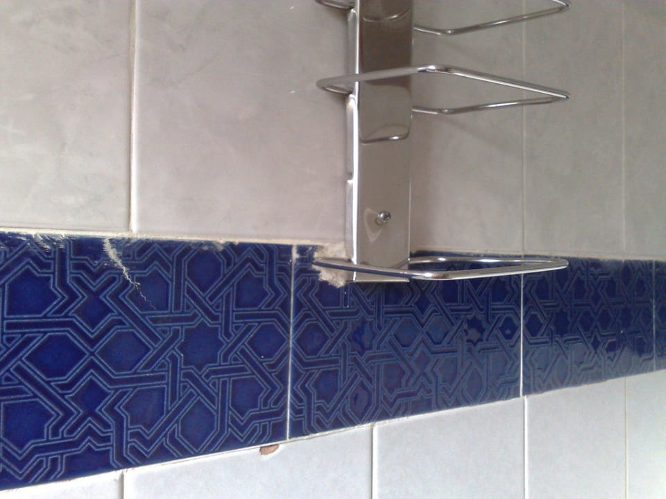 Die Wand im Bad Ghazala Beach