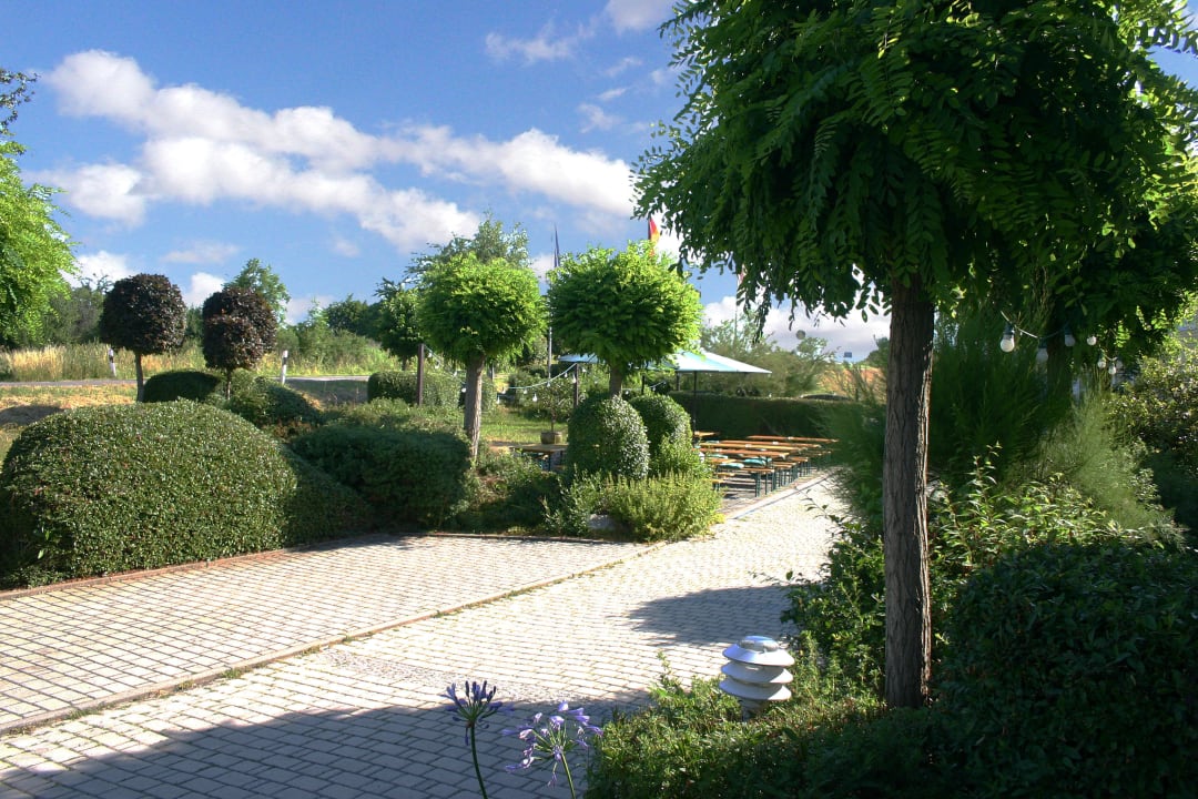 Gartenanlage Atrium Hotel Amadeus