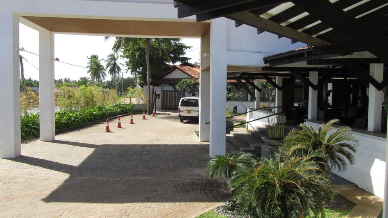 Teil des Einganges  Club Hotel Dolphin