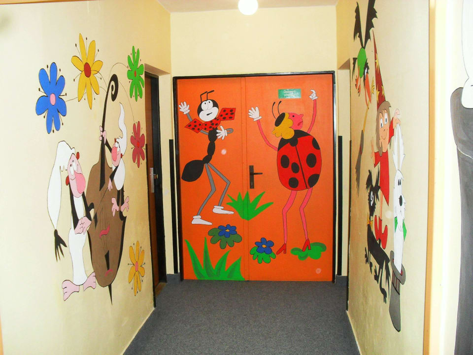 Flur 1. Stock (Familienstock) Sporthotel Bohemia