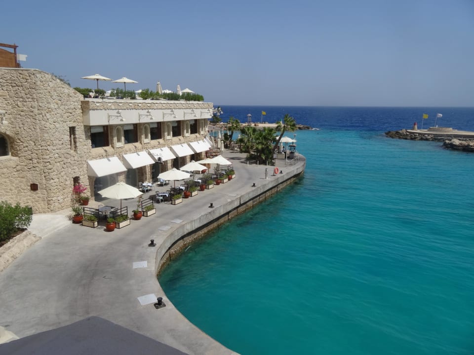 Blick auf den Hafen Pickalbatros Citadel Resort