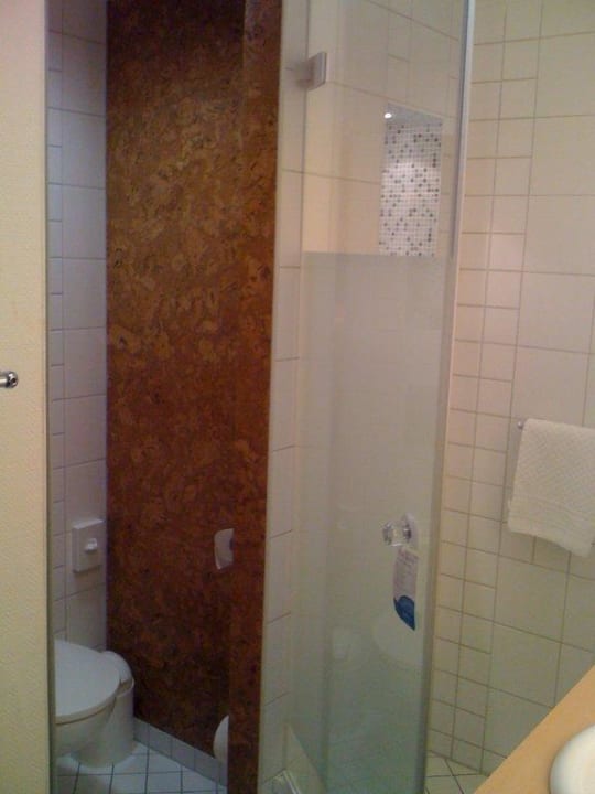 Glastür Dusche / WC  NYX Hotel Erfurt