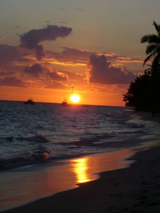 Sonnenaufgang morgens 06:40 Uhr Hotel Grand Palladium Palace Resort, Spa & Casino