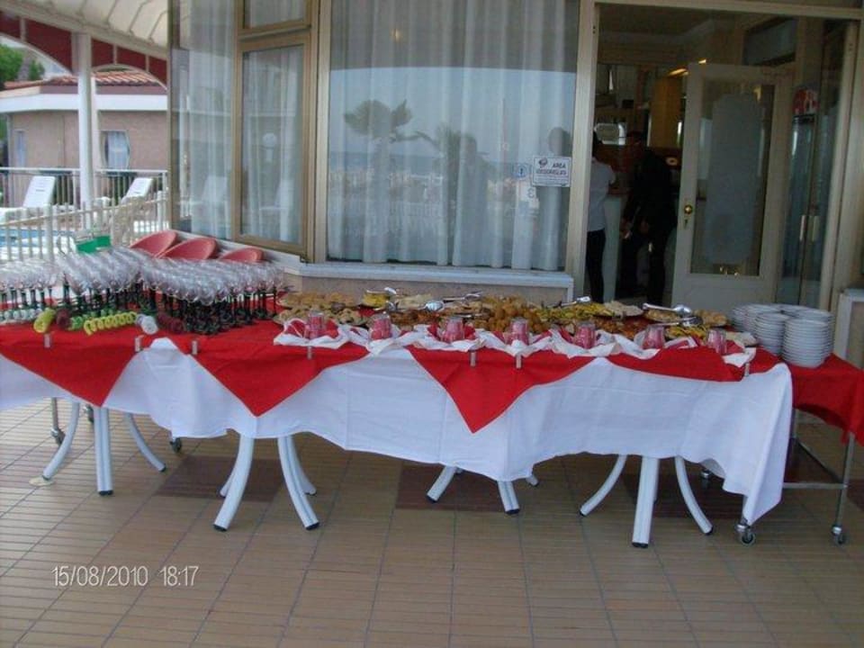 Buffet aperitivo Hotel Excelsior Caorle