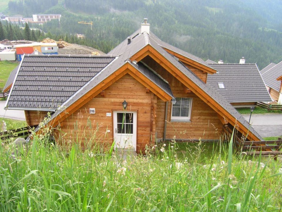 Entrée Chalet n° 316 Ferienpark Landal Katschberg