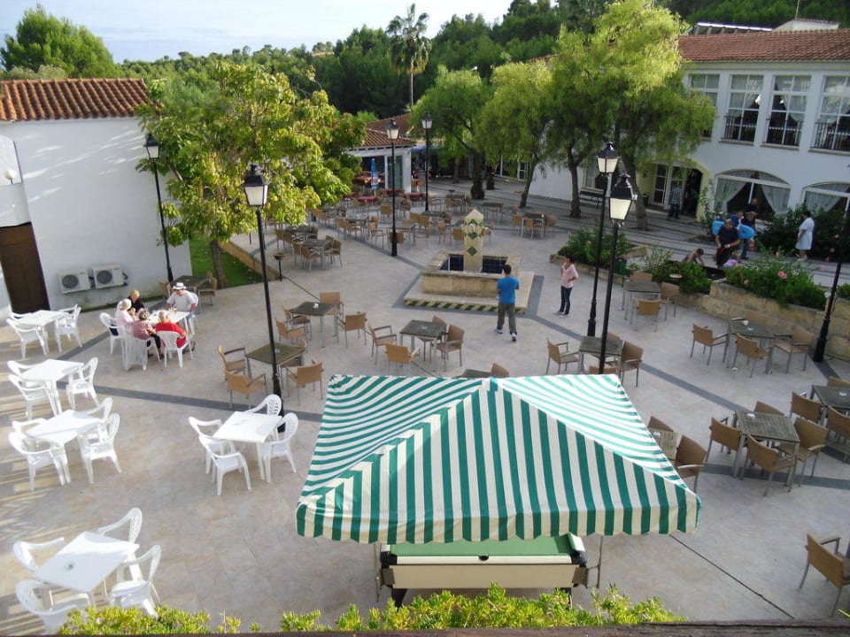 Blick vom Balkon FERGUS Club Europa