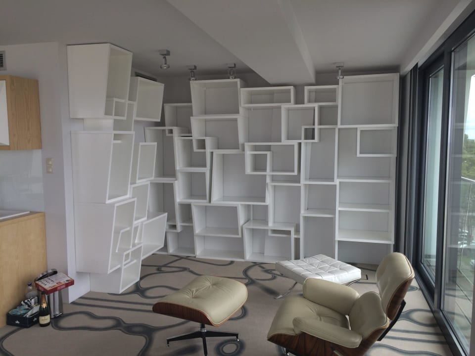 Wohnzimmer - Apartment Szejka Marine Hotel by Zdrojowa