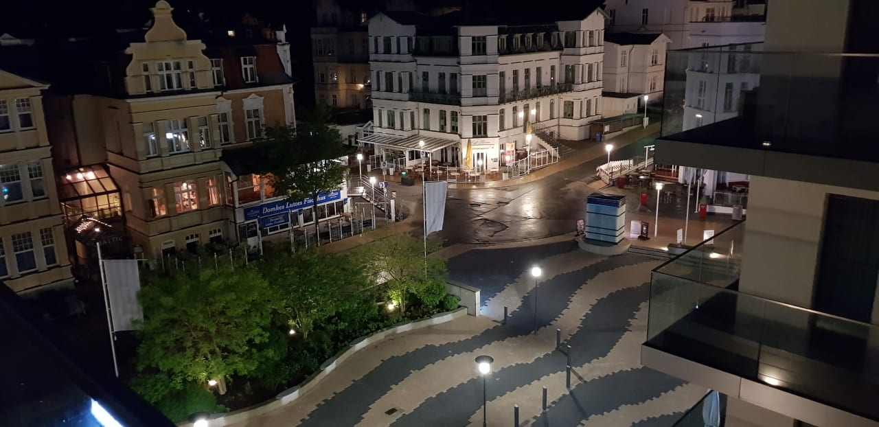 Ausblick SEETELHOTEL Kaiserstrand Beachhotel