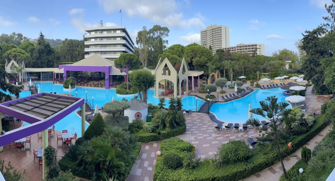Ausblick Dionysos Hotel