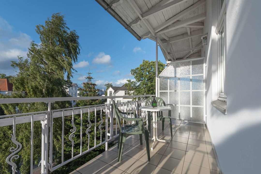 Zimmerbalkon Hotel Merkur