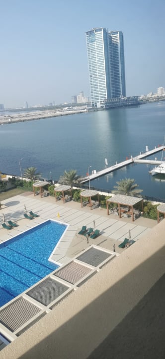 Ausblick Hilton Garden Inn Ras Al Khaimah