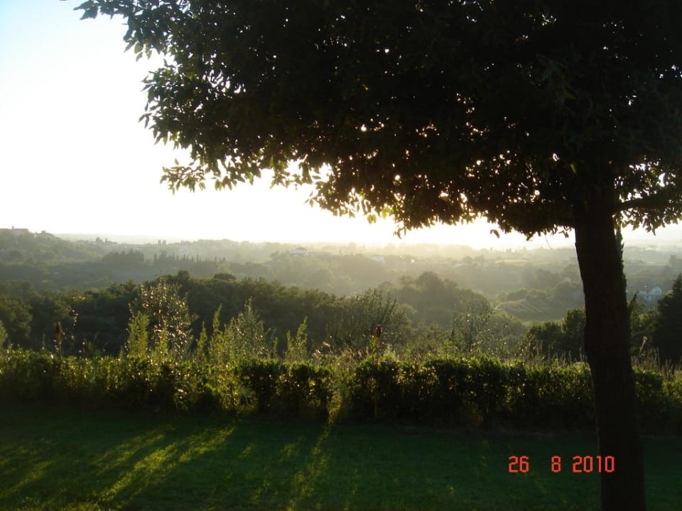 Abendstimmung auf der Terrasse Agriturismo Montalto