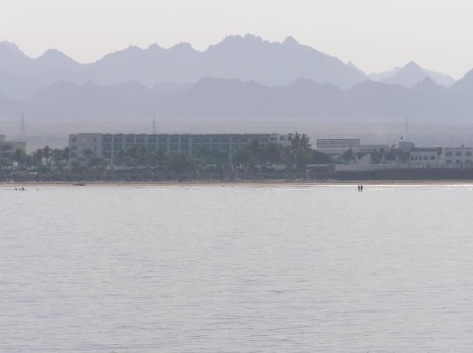 Hotelanlage mit Hintergrund Shams Safaga Resort