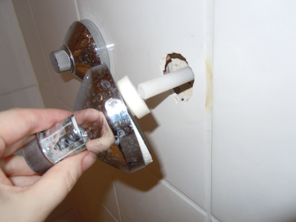 In der Dusche Hotel Bayerischer Hof