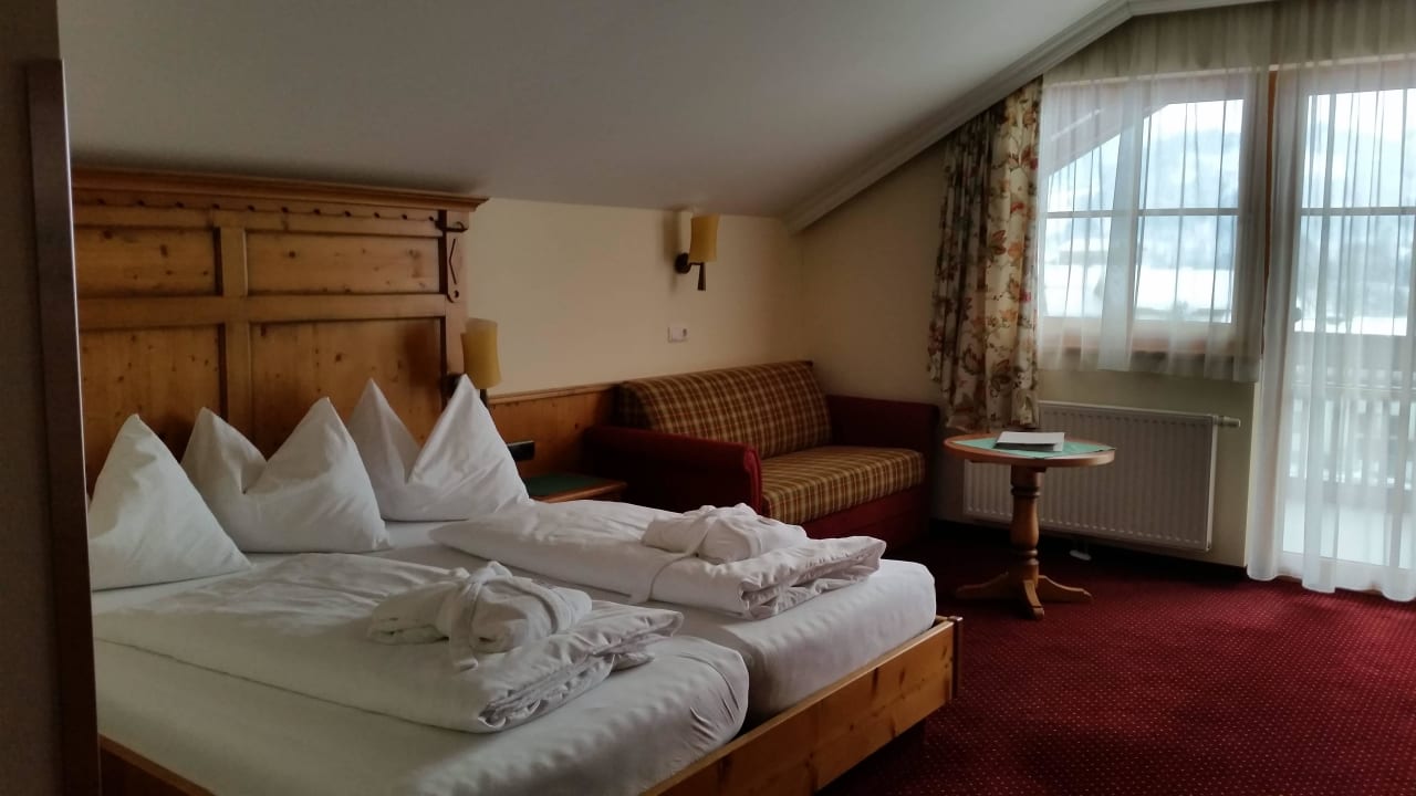 Zimmer bei Ankunft Hotel Seeblick
