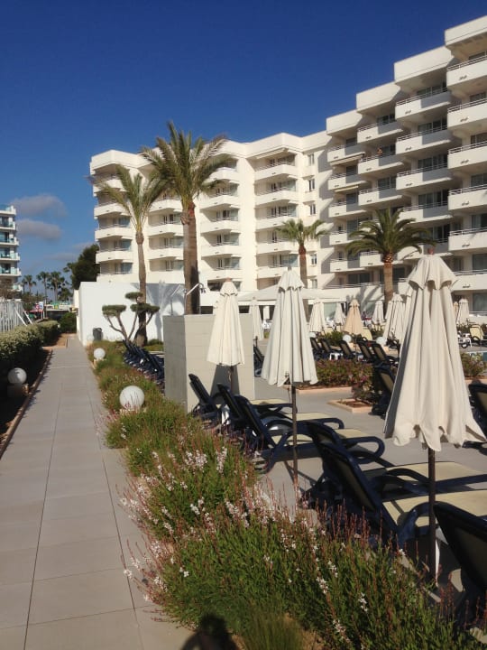 Gartenanlage Hipotels Mercedes