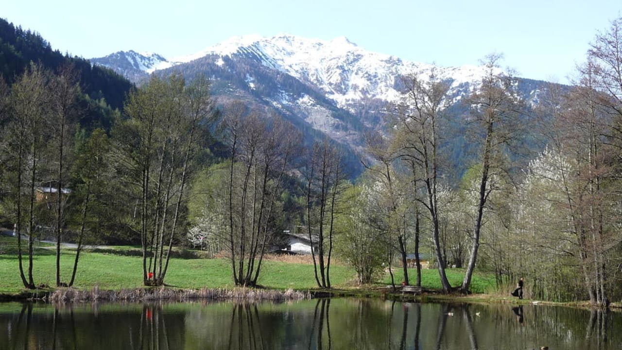 Blick vom Balkon Hotel Tramserhof
