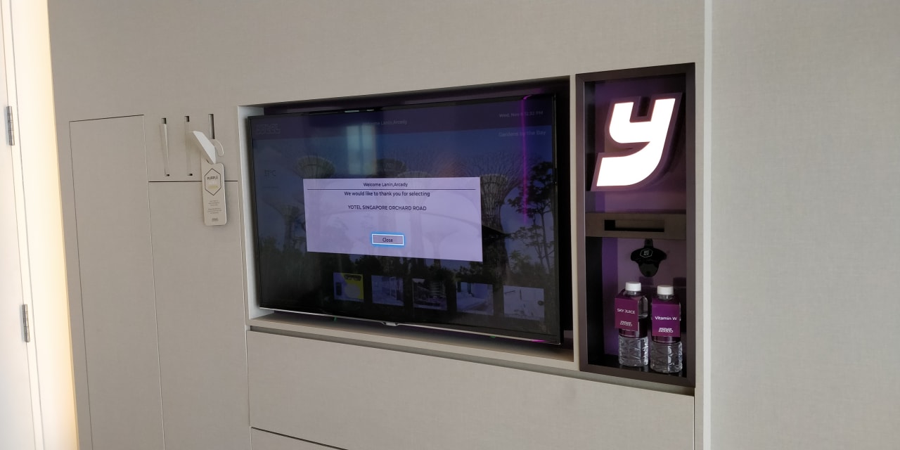 Zimmer YOTEL Singapore