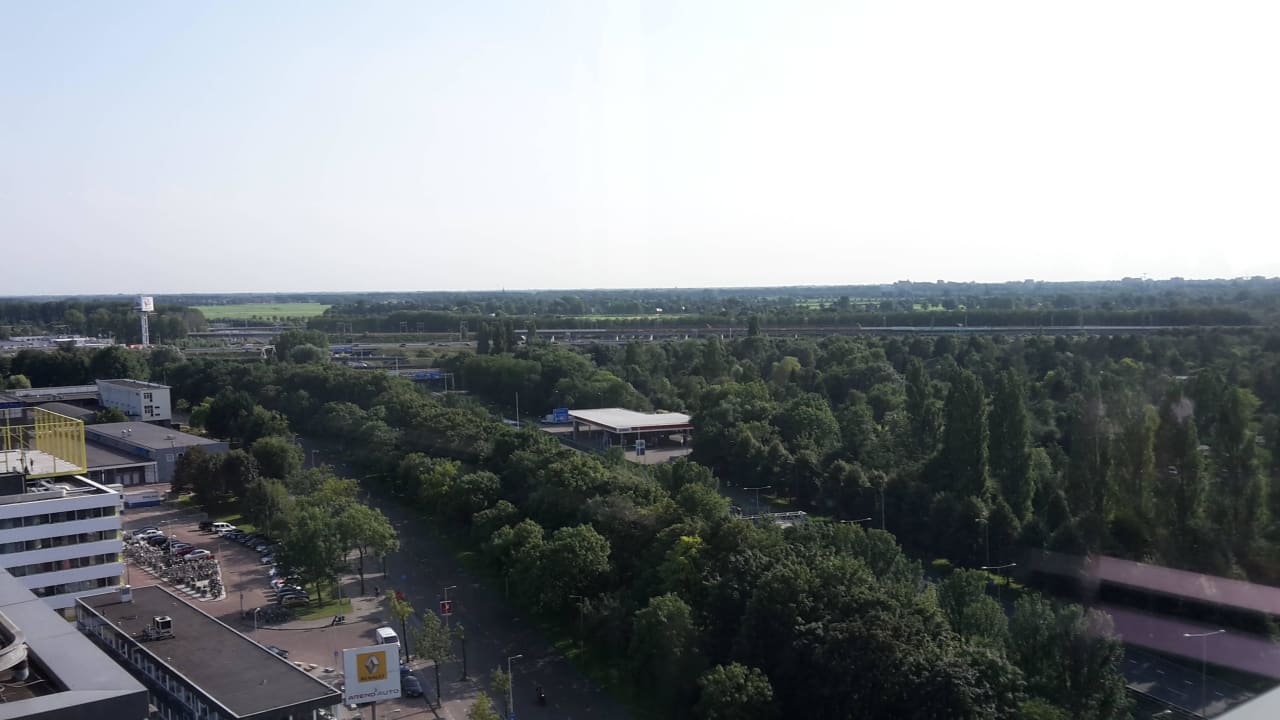 Blick aus dem 15. Stock Mercure Hotel Amsterdam City