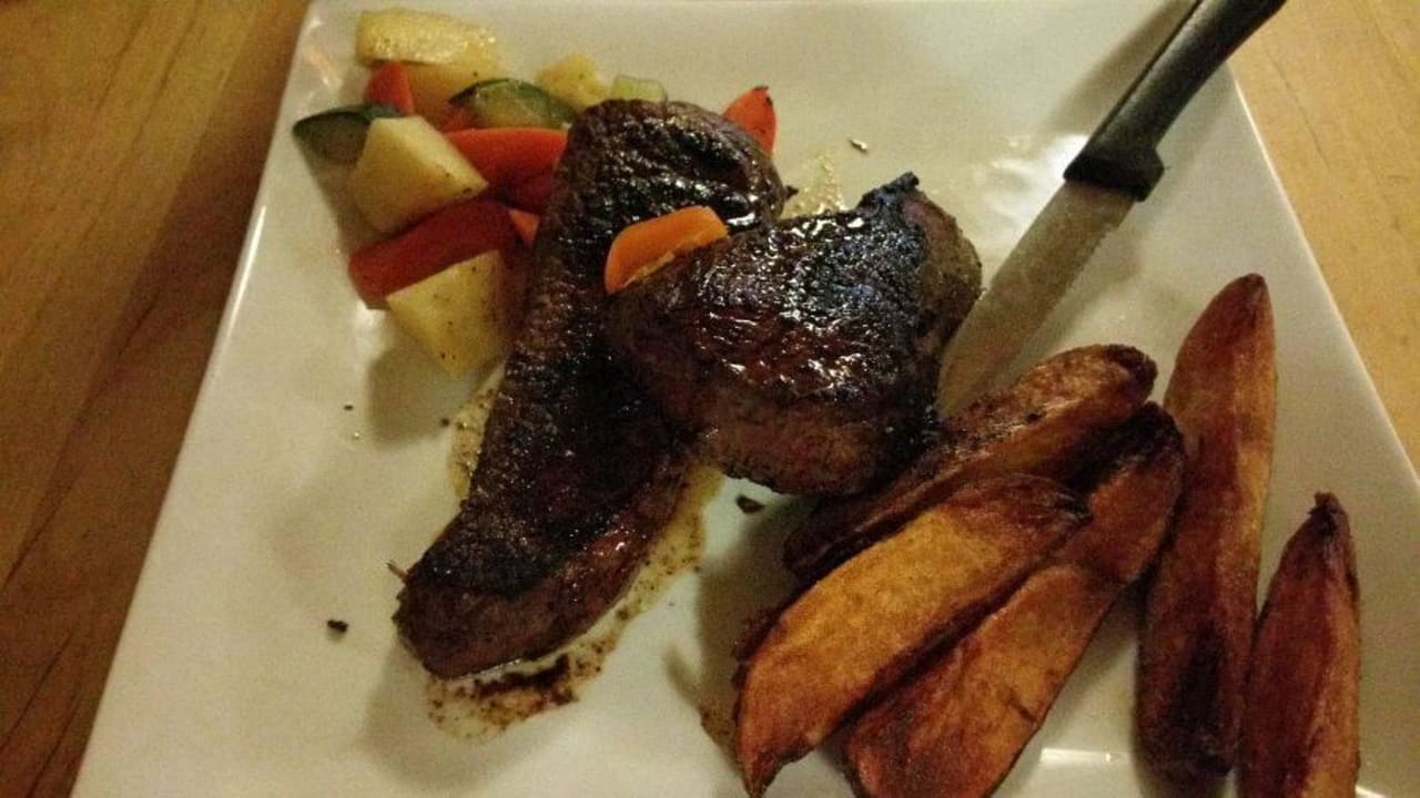 Steak im Restaurant Broken Spur Inn & Steakhouse