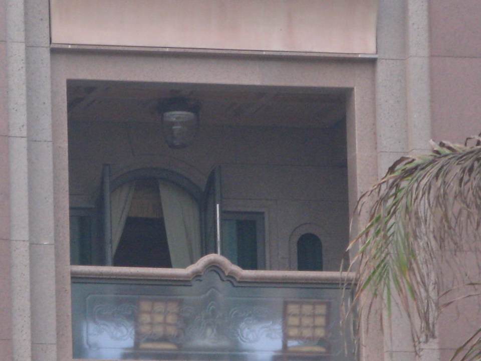 Unser Balkon Emirates Palace Mandarin Oriental