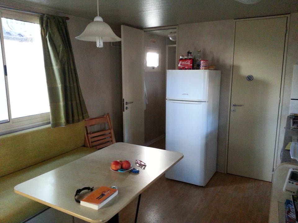 Wohnbereich Mobilheim Park Albatros Village