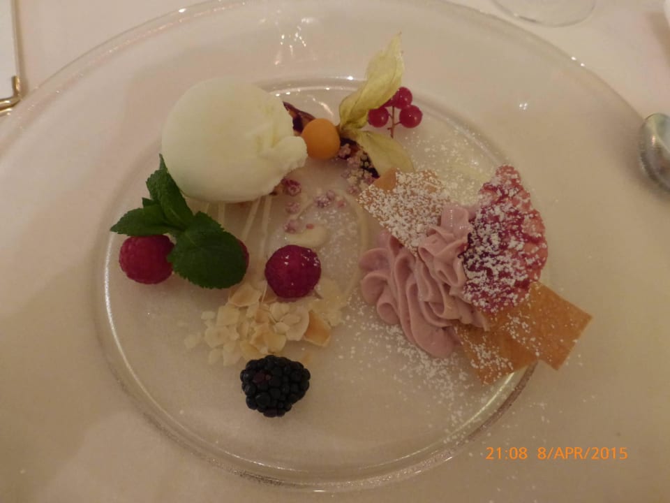 Der Nachtisch, auch sehr lecker Villa Contessa