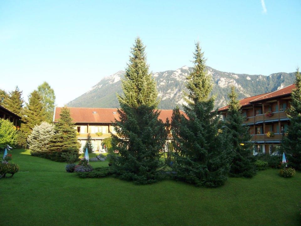 Innenhof Das Bergmayr - Chiemgauer Alpenhotel