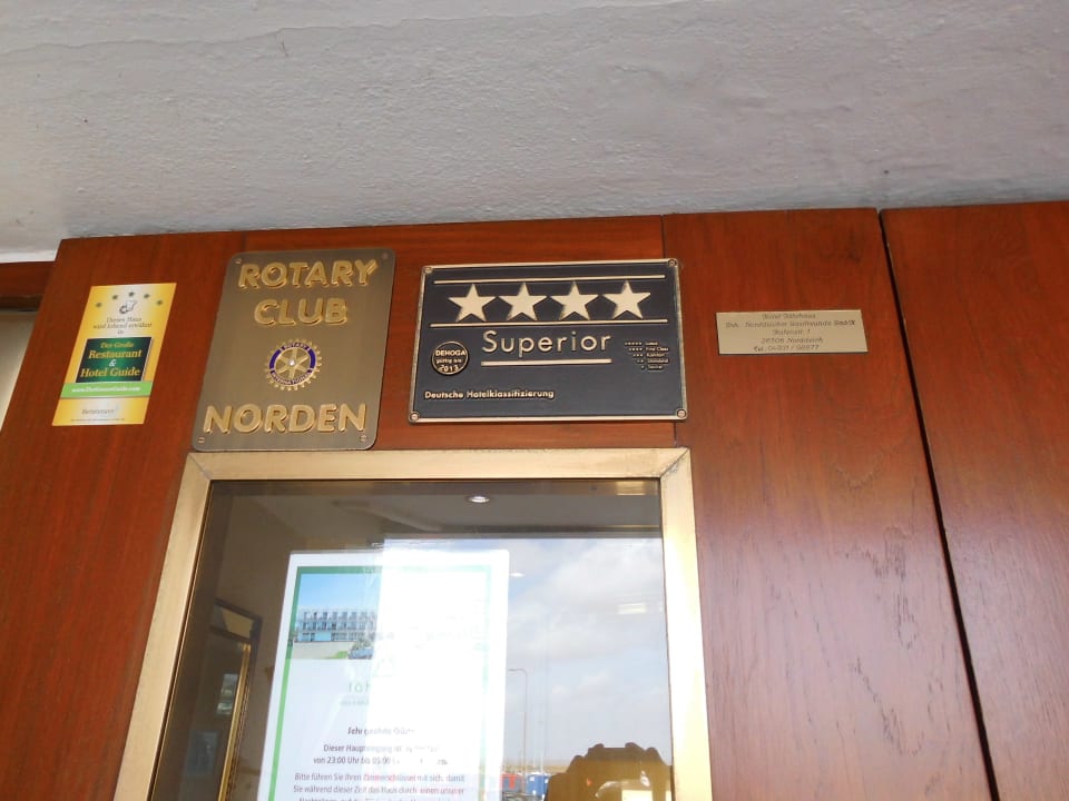 Eingang Hotel Fährhaus