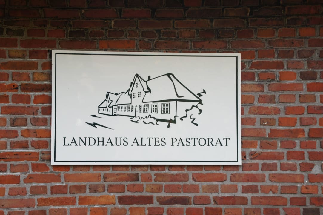 Türschild Landhaus Altes Pastorat