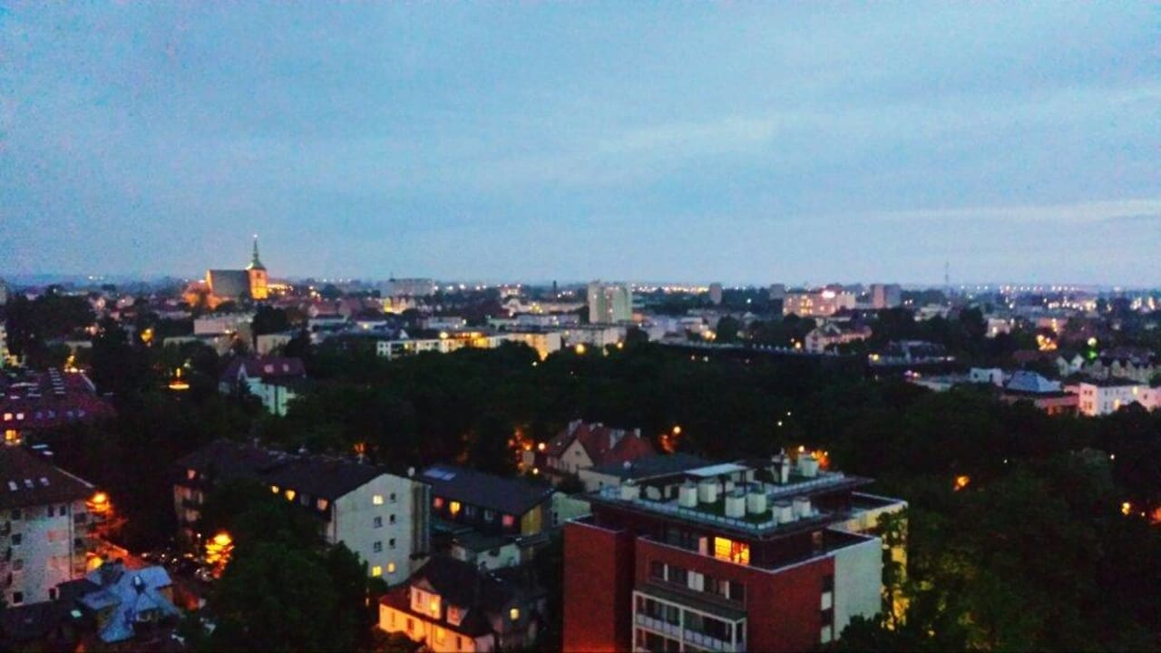 Kolberg bei Nacht Apartamenty Diva Kołobrzeg