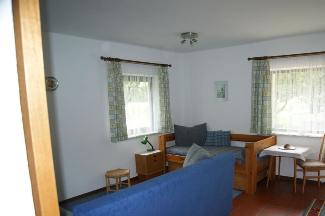 Wohnzimmer Ferienwohnung Krug