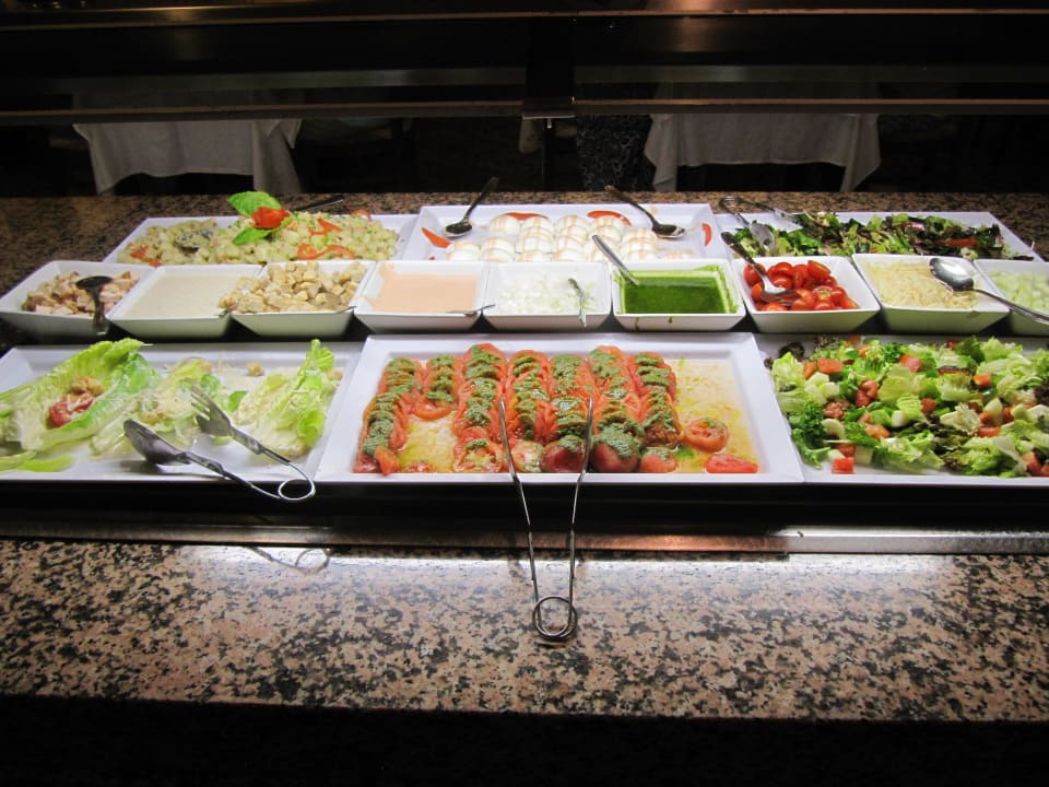 Salat- und Vorspeisenbüffet Hotel Riu Tequila