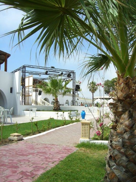 Terrasse / Bühne The Club Hammamet