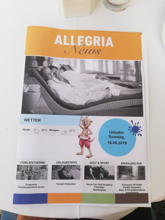 Sonstiges Allegria Resort Stegersbach