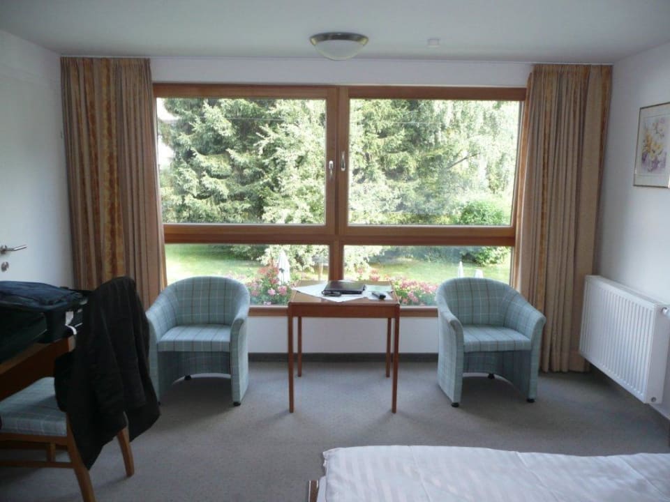 Blick zum Fenster Hotel Park