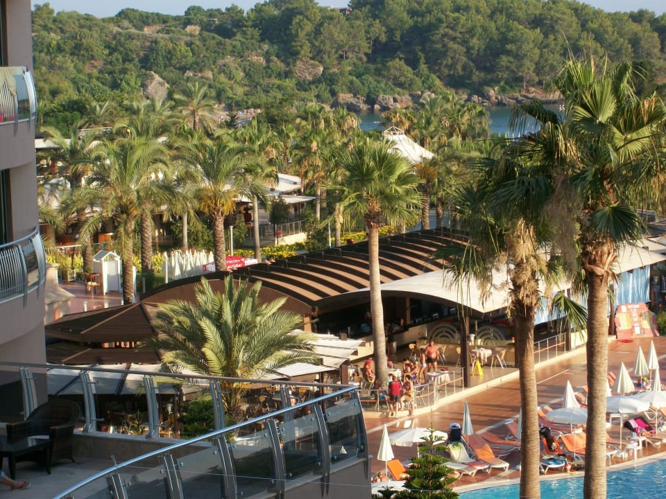 Von unserem Meerblickzimmer Arycanda Kirman Premium