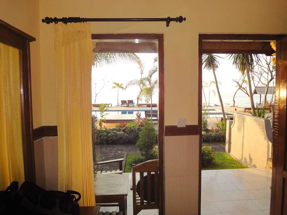 Blick aus dem Zimmer Hotel Tanjung Alam