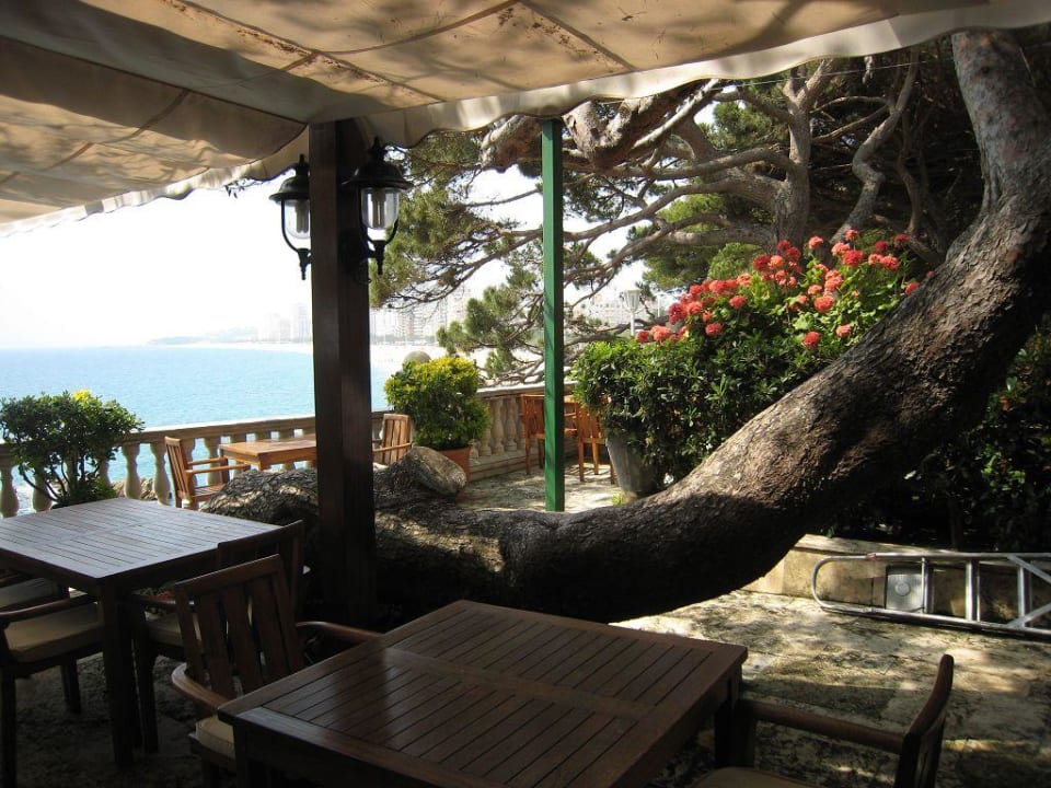 Terrasse über dem Meer Hotel Costa Brava