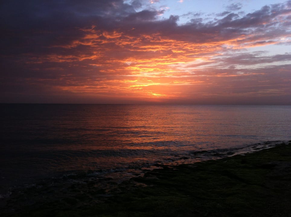 Sonnenuntergang Hotel Royal Garden Beach
