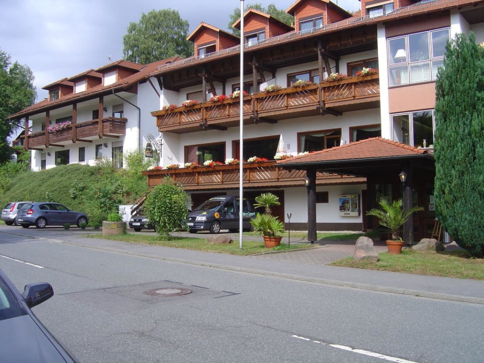 Eingangsbereich Landhotel Kühler Grund