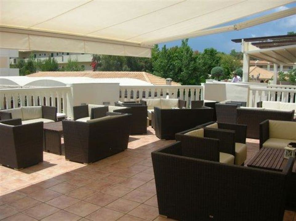 Terrasse mit Blick auf Restaurant-Terrasse Hotel Bitzaro Grande