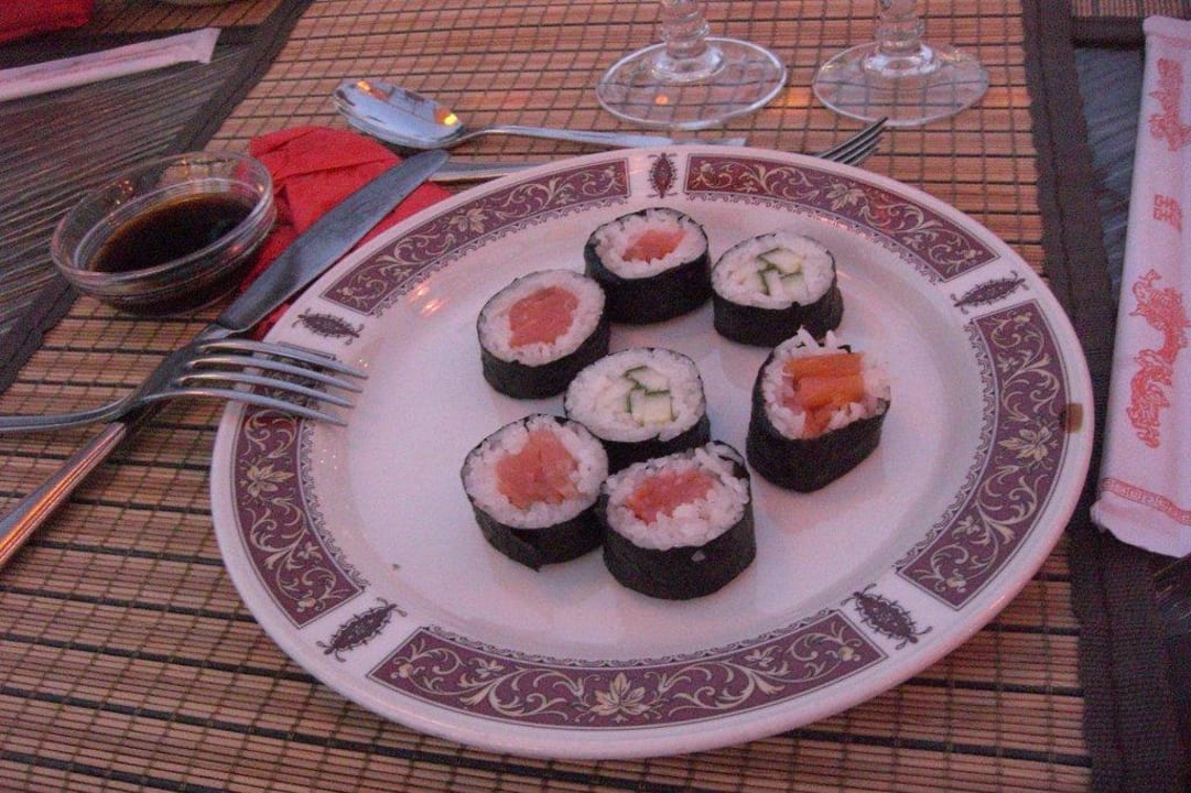 Sushi beim Chinese Hotel Aldemar Paradise Nefeli Beach