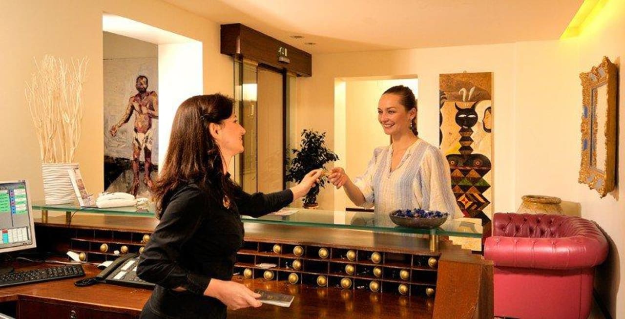 Reception Best Western Hotel Metropoli