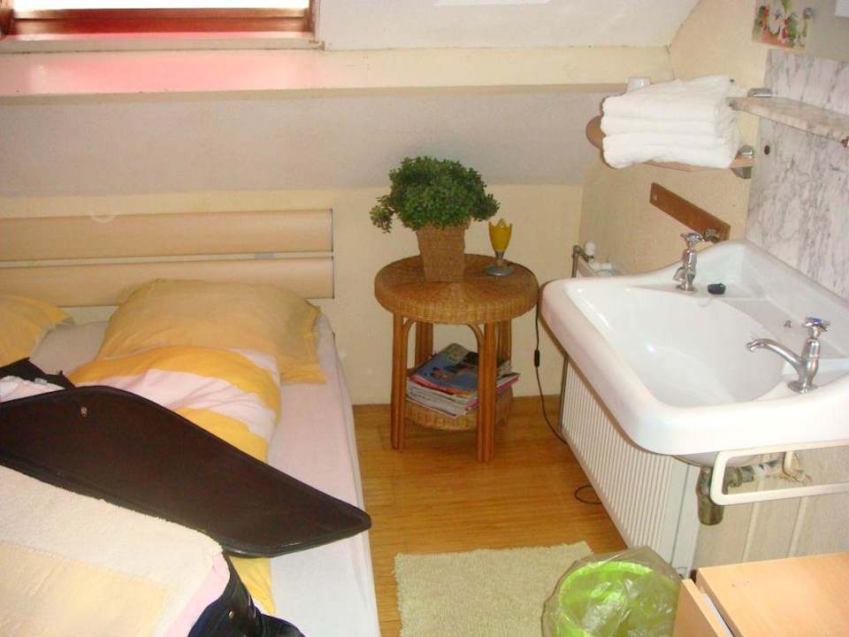 Einzige Waschgelegenheit  Pension Maaike