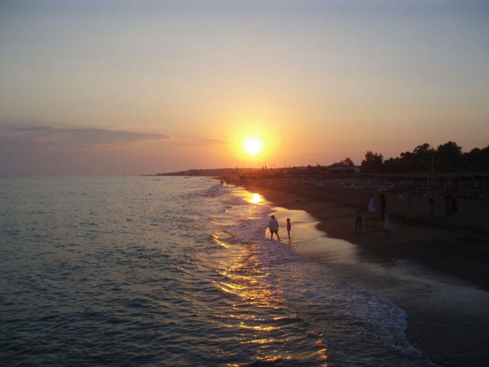Sonnenuntergang Monachus Family Resort Sorgun